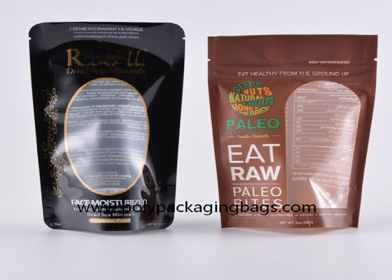 Le LDPE de HDPE a stratifié l'emballage de papier d'aluminium met en sac avec la fenêtre