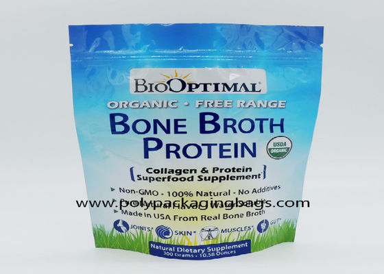 Sac autosuffisant de tirette de papier d'aluminium de VMPET OPP pour l'aliment pour animaux familiers