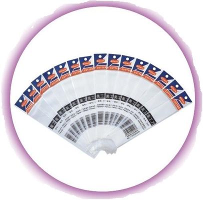 Violoncelle fait sur commande de sachets en plastique de la taille BOPP le petit/carte d'en-tête met en sac